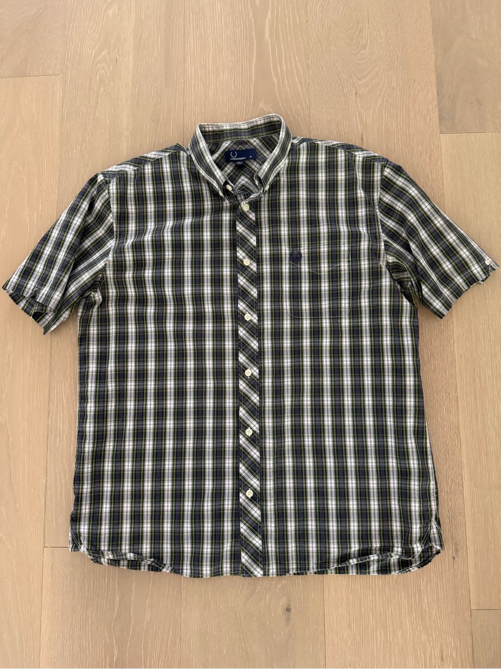 Fred Perry short sleeve mod shirt